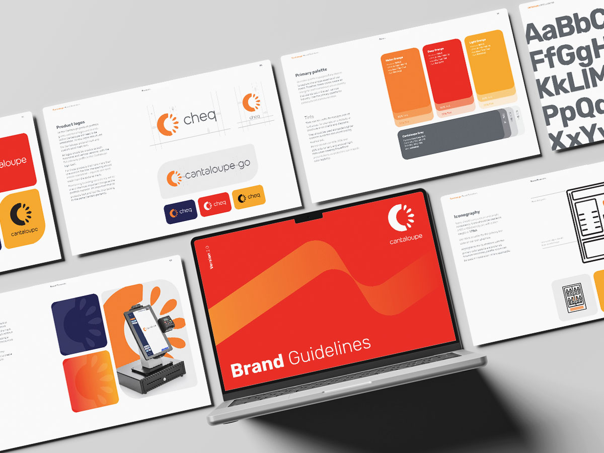 Cantaloupe Brand Guide refresh example
