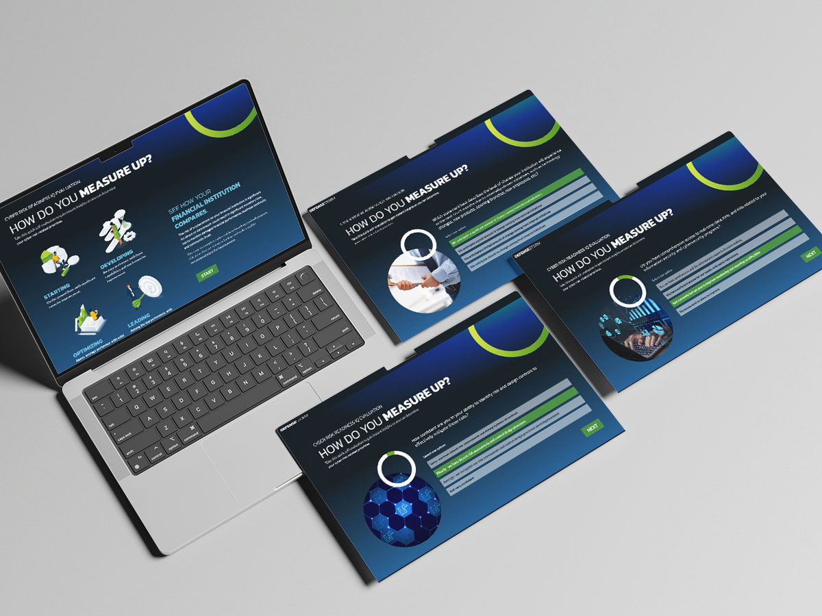 Examples of questions from the CRRIQ online assessment created for DefenseStorm